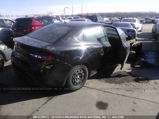 1C3CDFAA3DD241601 - 2013 DODGE DART SE/AERO BLACK photo 4