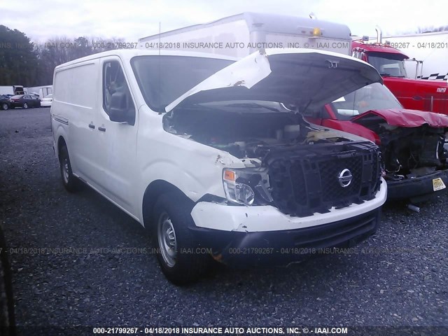 1N6BF0KM8EN100121 - 2014 NISSAN NV 1500 WHITE photo 1