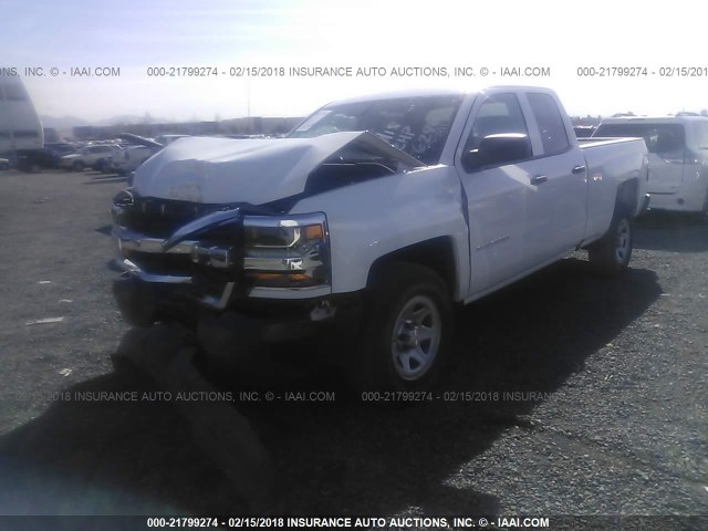 1GCRCNEH1GZ356246 - 2016 CHEVROLET SILVERADO C1500/C1500  LS WHITE photo 2