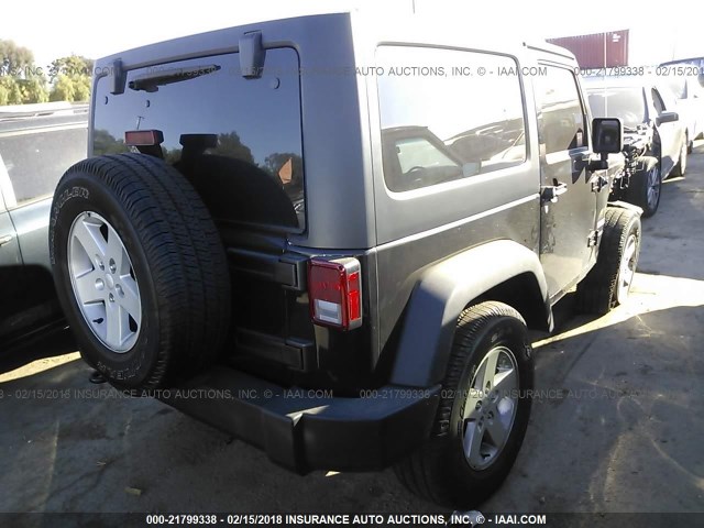 1C4AJWAG4HL530899 - 2017 JEEP WRANGLER SPORT 黑色 照片 4