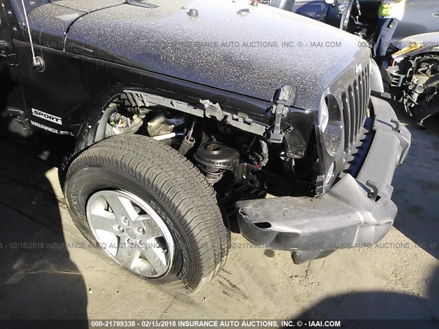 1C4AJWAG4HL530899 - 2017 JEEP WRANGLER SPORT 黑色 照片 6