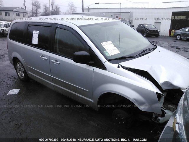 1D8HN44E99B518127 - 2009 DODGE GRAND CARAVAN SE GRAY photo 1