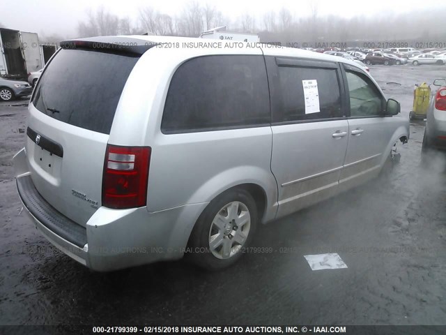 1D8HN44E99B518127 - 2009 DODGE GRAND CARAVAN SE GRAY photo 4