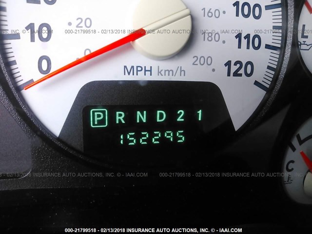 1D7HA18N58S589297 - 2008 DODGE RAM 1500 ST/SLT BLACK photo 7