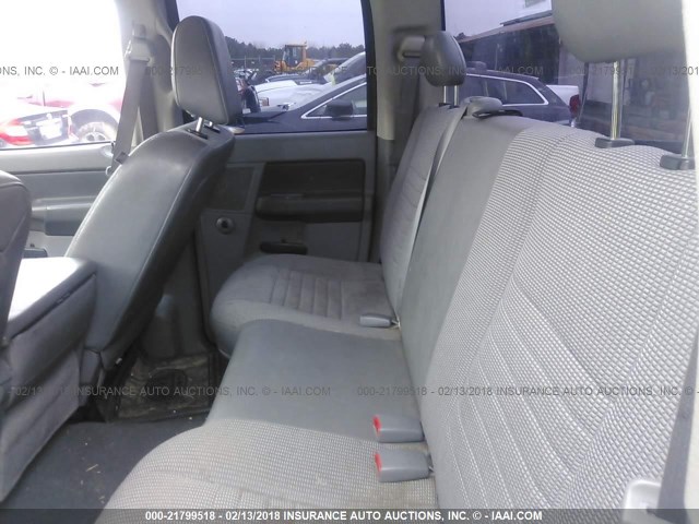 1D7HA18N58S589297 - 2008 DODGE RAM 1500 ST/SLT BLACK photo 8