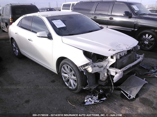1G11H5SLXEF230787 - 2014 CHEVROLET MALIBU LTZ 白色 照片 1