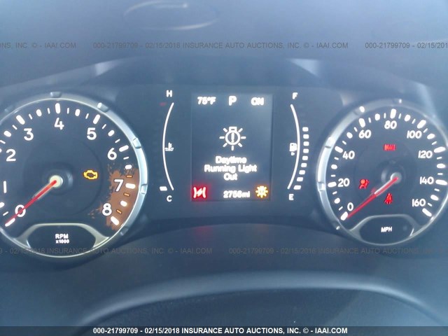 ZACCJBAB2HPF83909 - 2017 JEEP RENEGADE SPORT Սև լուսանկար 7