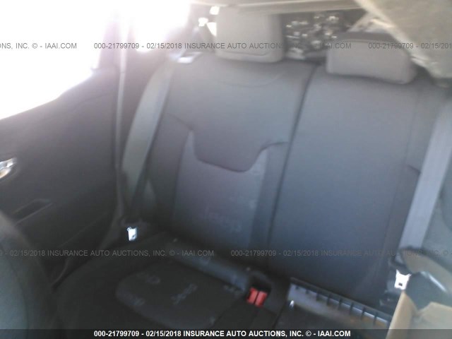 ZACCJBAB2HPF83909 - 2017 JEEP RENEGADE SPORT Սև լուսանկար 8