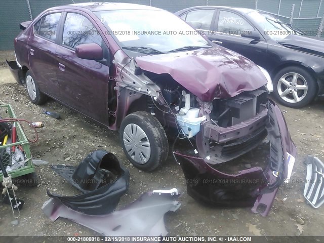 ML32F3FJXHHF08679 - 2017 MITSUBISHI MIRAGE G4 ES Күлгін фото 6