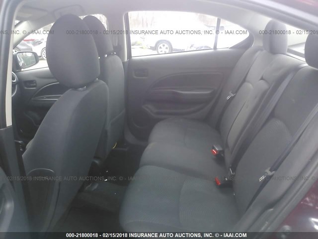 ML32F3FJXHHF08679 - 2017 MITSUBISHI MIRAGE G4 ES Күлгін фото 8