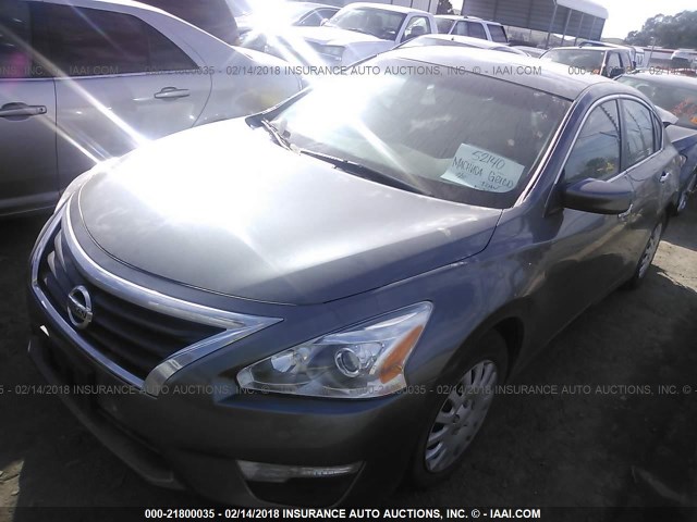 1N4AL3AP6FN879613 - 2015 NISSAN ALTIMA 2.5/S/SV/SL GRAY photo 2