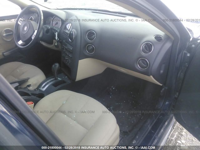 2G2WP552771157279 - 2007 PONTIAC GRAND PRIX BLUE photo 5