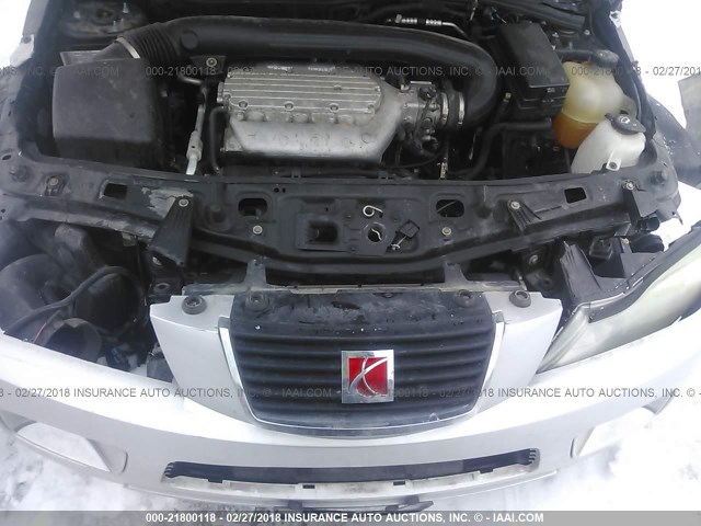 5GZCZ63426S836604 - 2006 SATURN VUE SILVER photo 10