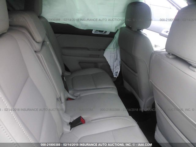 1FMHK7F85BGA63636 - 2011 FORD EXPLORER LIMITED 灰色 照片 8