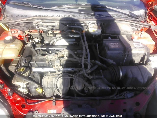 1FAFP37N17W117561 - 2007 FORD FOCUS ZX5/S/SE/SES 红色 照片 10