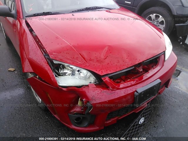 1FAFP37N17W117561 - 2007 FORD FOCUS ZX5/S/SE/SES 红色 照片 6