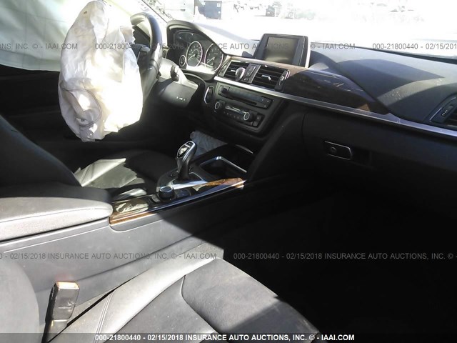 WBA3N7C58EF719190 - 2014 BMW 428 I GRAY photo 5