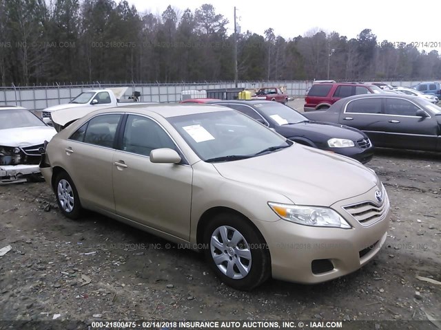 4T1BF3EK2BU680106 - 2011 TOYOTA CAMRY SE/LE/XLE GOLD photo 1