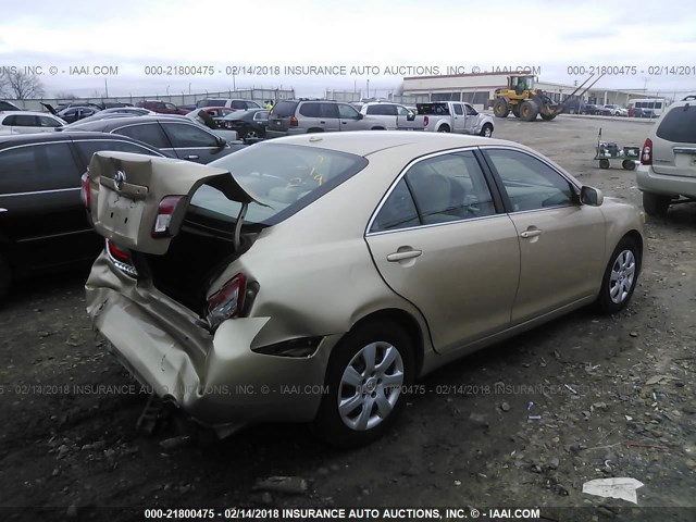 4T1BF3EK2BU680106 - 2011 TOYOTA CAMRY SE/LE/XLE GOLD photo 4