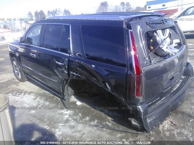 1GYS4CKJ1FR302545 - 2015 CADILLAC ESCALADE PREMIUM GRAY photo 3