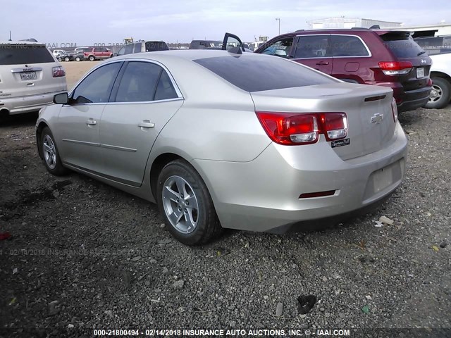 1G11B5SA8DF154730 - 2013 CHEVROLET MALIBU LS 银色 照片 3