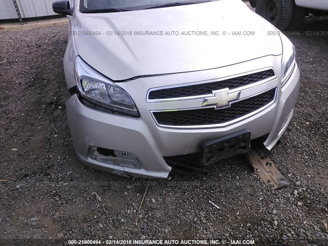 1G11B5SA8DF154730 - 2013 CHEVROLET MALIBU LS 银色 照片 6
