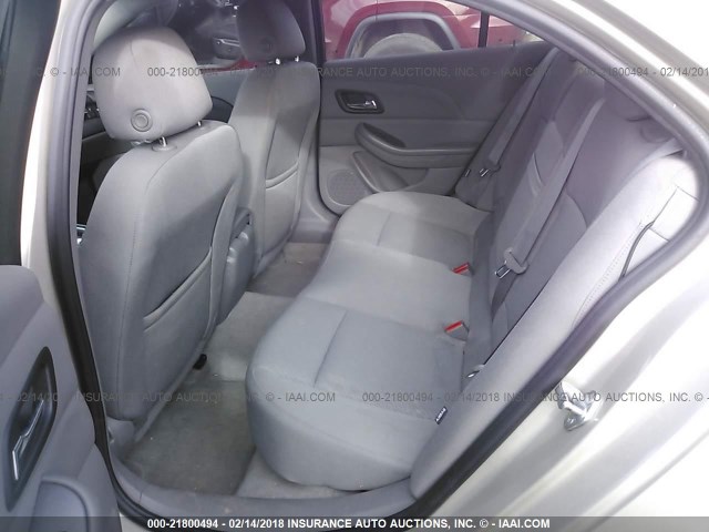 1G11B5SA8DF154730 - 2013 CHEVROLET MALIBU LS 银色 照片 8