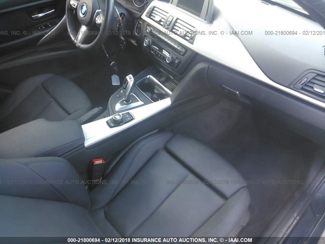 WBA3B1G58FNT63301 - 2015 BMW 320 I GRAY photo 5