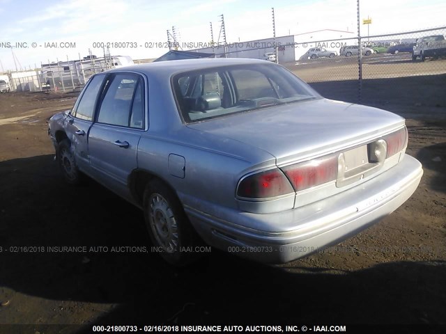 1G4HR52K7VH442797 - 1997 BUICK LESABRE LIMITED BLUE photo 3