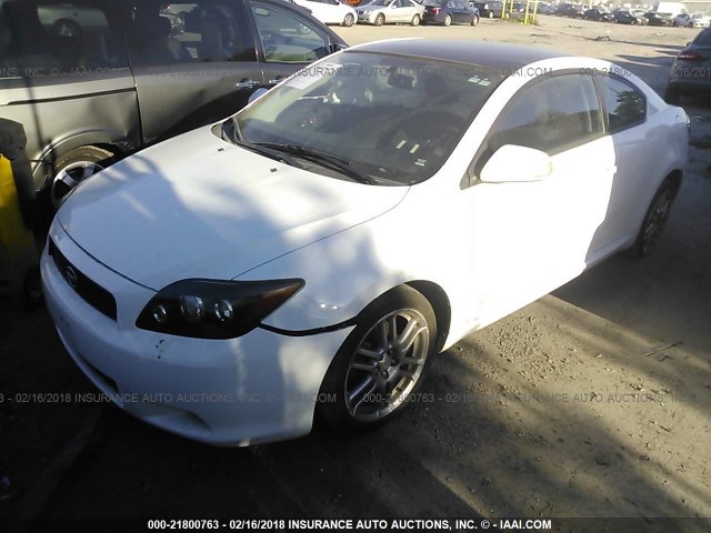 JTKDE167X80258611 - 2008 TOYOTA SCION TC 白色 照片 2