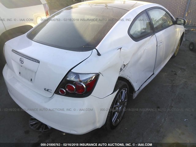 JTKDE167X80258611 - 2008 TOYOTA SCION TC 白色 照片 4