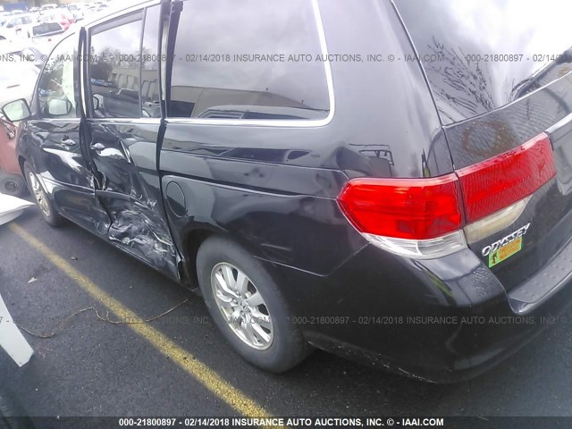 5FNRL38779B056128 - 2009 HONDA ODYSSEY EXL შავი ფოტო 3