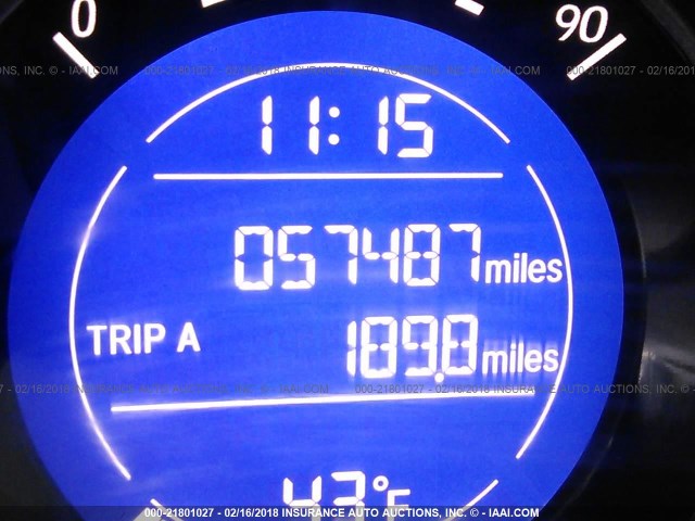 3HGGK5H5XFM718636 - 2015 HONDA FIT LX أزرق صورة 7