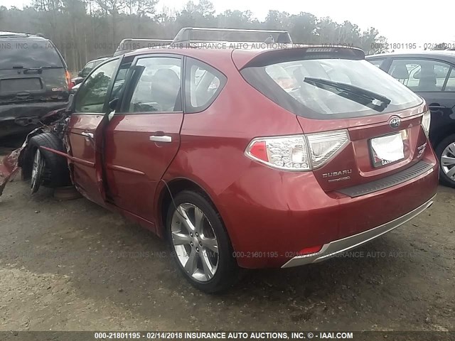 JF1GH6D60BH830495 - 2011 SUBARU IMPREZA OUTBACK SPORT MAROON photo 3