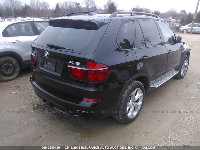 5UXZV8C50CL424942 - 2012 BMW X5 XDRIVE50I BLACK photo 4