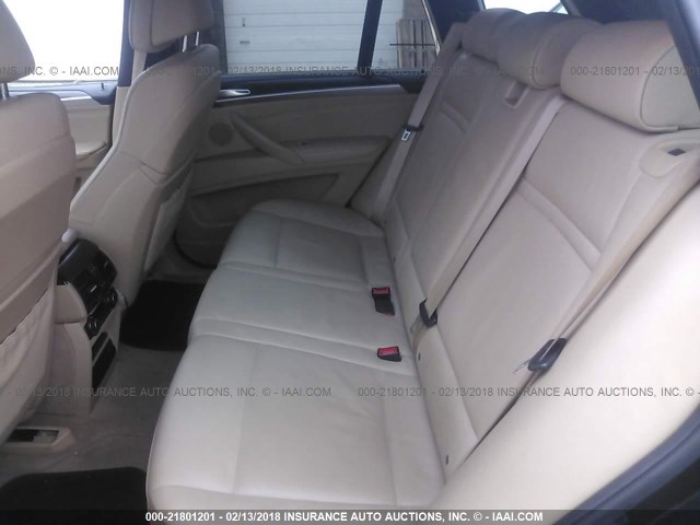5UXZV8C50CL424942 - 2012 BMW X5 XDRIVE50I Noir photo 8