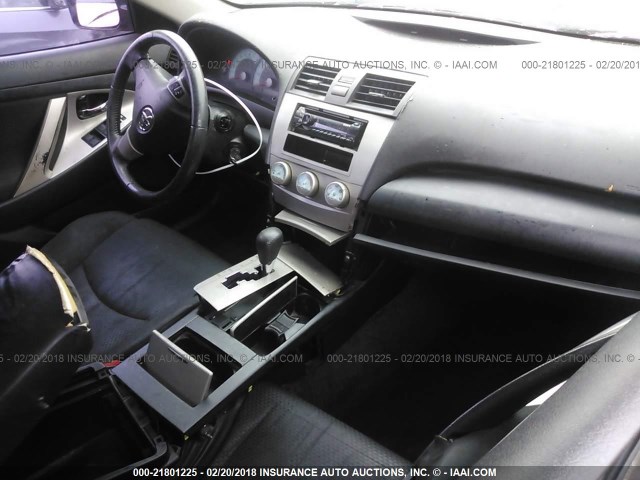 4T1BE46K57U119493 - 2007 TOYOTA CAMRY NEW GENERAT CE/LE/XLE/SE BLACK photo 5