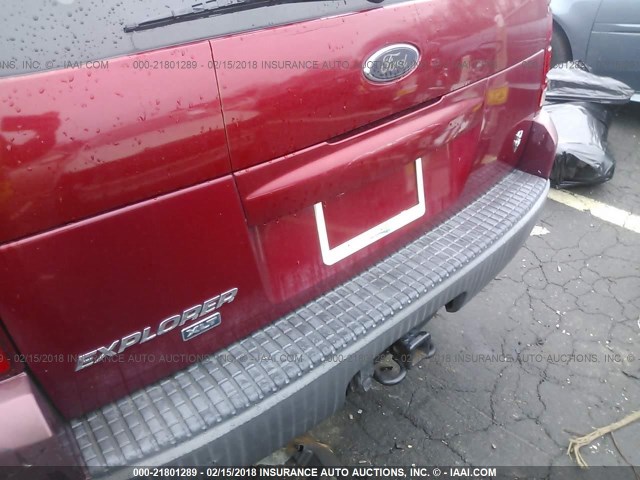 1FMZU73WX3UA46495 - 2003 FORD EXPLORER XLT/XLT SPORT/NBX RED photo 6