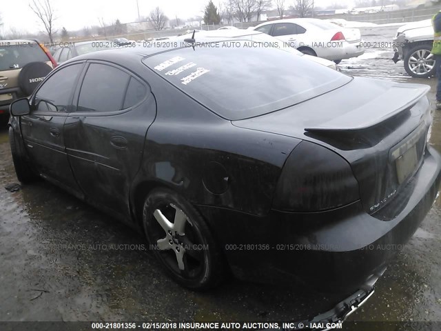 2G2WC58C571222551 - 2007 PONTIAC GRAND PRIX GXP BLACK photo 3