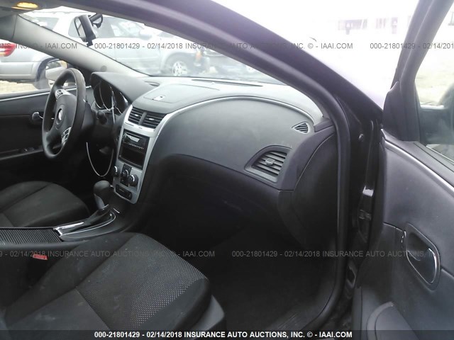 1G1ZC5E0XCF383198 - 2012 CHEVROLET MALIBU 1LT 黑色 照片 5