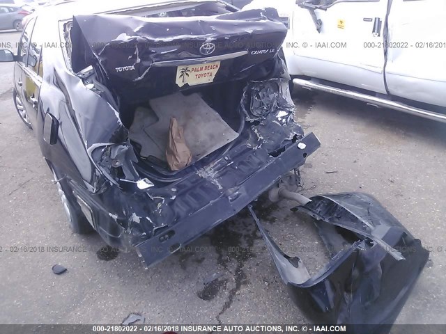 4T1BE32K86U132141 - 2006 TOYOTA CAMRY LE/XLE/SE შავი ფოტო 6