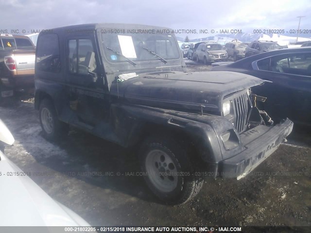 2J4FY69S8MJ122717 - 1991 JEEP WRANGLER / YJ RENEGADE BLACK photo 1