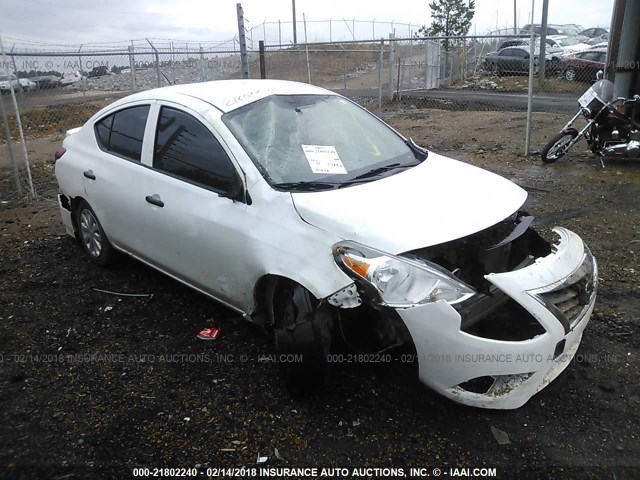 3N1CN7AP0GL837253 - 2016 NISSAN VERSA S/S PLUS/SV/SL WHITE photo 1