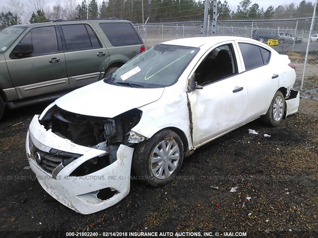 3N1CN7AP0GL837253 - 2016 NISSAN VERSA S/S PLUS/SV/SL WHITE photo 6