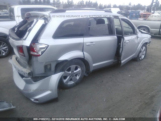 3C4PDCBG0CT144069 - 2012 DODGE JOURNEY SXT GRAY photo 4