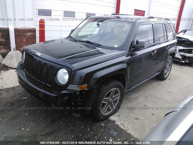 1J4FF28BX9D193333 - 2009 JEEP PATRIOT SPORT BLACK photo 2