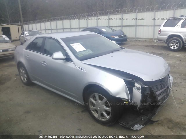 1G6DF577890172017 - 2009 CADILLAC CTS SILVER photo 1