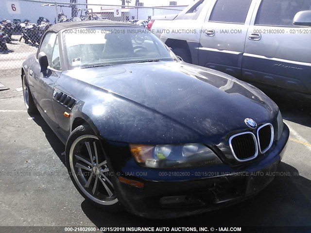 4USCH7323TLB65651 - 1996 BMW Z3 1.9 BLACK photo 1