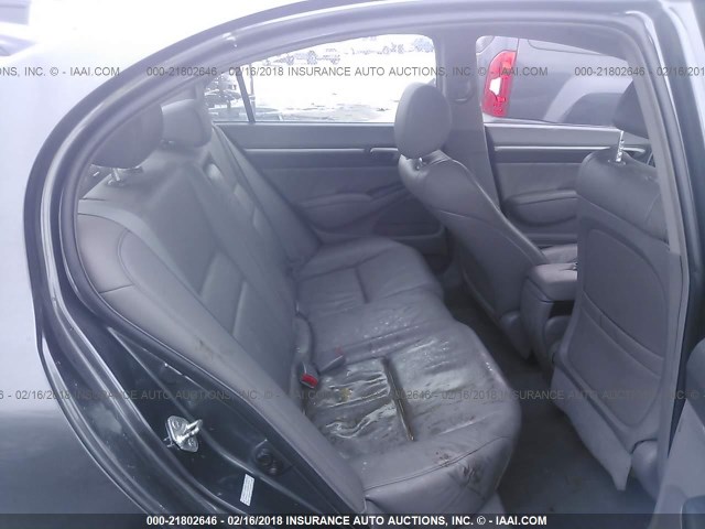 2HGFA16969H509572 - 2009 HONDA CIVIC EXL 灰色 照片 8