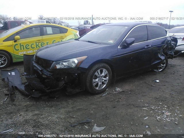 1HGCP26468A112338 - 2008 HONDA ACCORD LXP Dark Blue photo 2